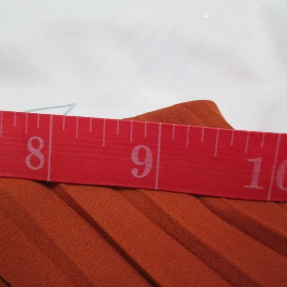 Nanette Lapore Pleated Sleeveless Smock Neck & Waist Midi Dress-Sienna-10-EUC - Picture 11 of 16